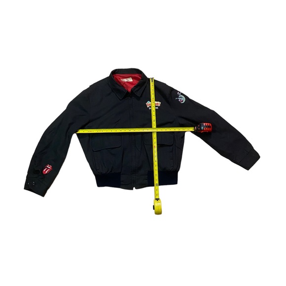 Rare 1986 Rolling Stones Dirty Work Tour Jacket Size L - Picture 7 of 11